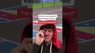 Girls Vs Boys On The Last Day Of Elementary School 