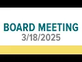 New York State Workers Compensation Board Meeting March 18 2025