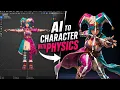 From AI Image to 3D Character with PHYSICS Full UE5 Workflow Cloth Bones