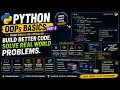 Python Basic to Advance OOPs Basics with real world problems solving and examples PART 2