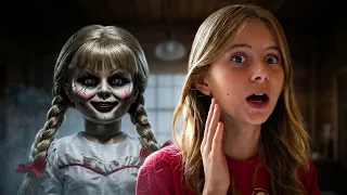 😱 NU deschide CUTIA cu PĂPUȘA Anabelle 🧟‍♀️ la ora 2 NOAPTEA 🌙