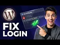 How to fix login error in WordPress at WP-Admin Easiest Way 2026 Guide