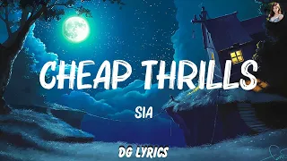 Download Sia - Cheap Thrills (Lyrics) ft. Sean Paul ||  | Playlist Lyrics 2023 MP3