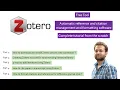 How to use Zotero reference manager A to Z for beginners Install cite manage reference cite