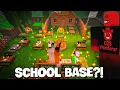 Download Lagu I Built the Ultimate School Base in 99 Nights in a Forest