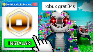 Eu Instalei VÍRUS REAIS e PERIGOSOS do Roblox...