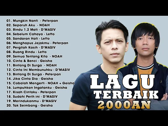 Download MP3 40 LAGU POP INDONESIA POPULER TERBAIK 2000AN