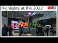 Lagu LG at IFA 2022 : Highlights at IFA 2022 I LG