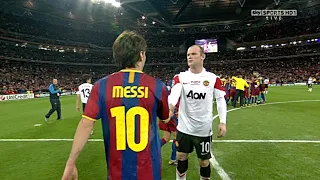 lionel messi destroying manchester united ucl final 2011