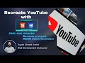 YouTube Sidebar Menu Using Only HTML CSS Class CodesRaft