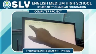 SLV EM HIGH SCHOOL-COMPUTER PROJECT Pythagorean theorem with python