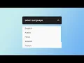 Custom Select Menu Using HTML CSS Javascript