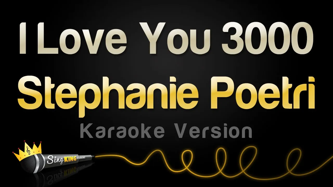 Stephanie Poetri - I Love You 3000 (Karaoke Version)
