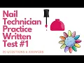 Nail Technician Practice Test 1