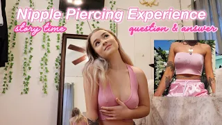 Download MY NIPPLE PIERCING EXPERIENCE + Q\u0026A!! pain, healing, etc. MP3