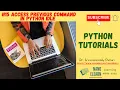 Python Tutorials 15 Access Previous command on Python IDLE