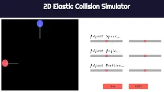 Can We Simulate 2D Collisions with actual Physics