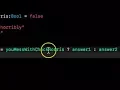 12 - Ternary Conditional Operators