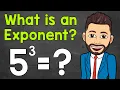 What is an Exponent An Intro to Exponents Math with Mr J