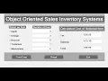How to Create Sales Inventory System Using Object Oriented Approach in C