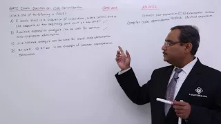 Code Optimization - GATE Exercise 1