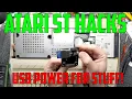 Atari ST USB Power Hack