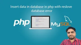 IT Career PHP Tutorial database connection with insert data in database in php