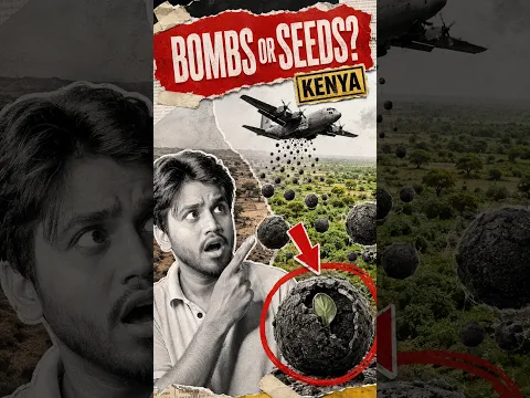 কেনিয়ায় আকাশ থেকে কালো বল ফেলা হয় কেন? 🌱✈️