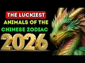 The luckiest animals of the Chinese zodiac in 2026 Chinese horoscope for 2026