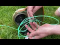 How To Refill a Spool on Stihl FSA 57 String Trimmer - AutoCut C 3-2 Linehead