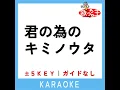 君の為のキミノウタ (原曲歌手:川崎鷹也)