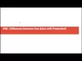 Difference between two dates with Powershell
