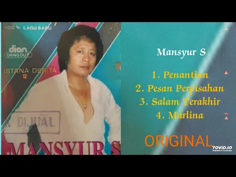 Download MP3 MANSYUR S ALBUM LAWAS ORIGINAL VOL 1