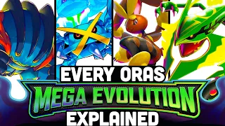 EVERY Pokémon Mega Evolution EXPLAINED! - Omega Ruby and Alpha Sapphire