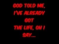 Korn - Got The Life - Lyrics