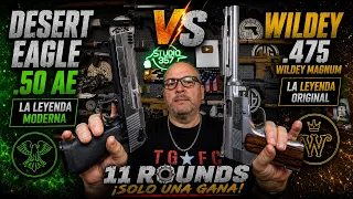¿CUÁL ES MEJOR? WILDEY vs DESERT EAGLE .50 AE | BATALLA DE DOS LEYENDAS