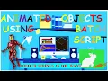 How to create Animations or Motion Graphics with Batch Script Command Lines Tutorial Part 2