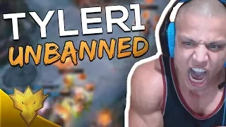 Tyler1 is UNBANNED! - #REFORMED Tyler1 Solo Queue Highlights