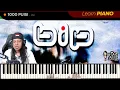 Lagu BIP - 1000 Puisi (Tutorial Piano ) by andre d'crow