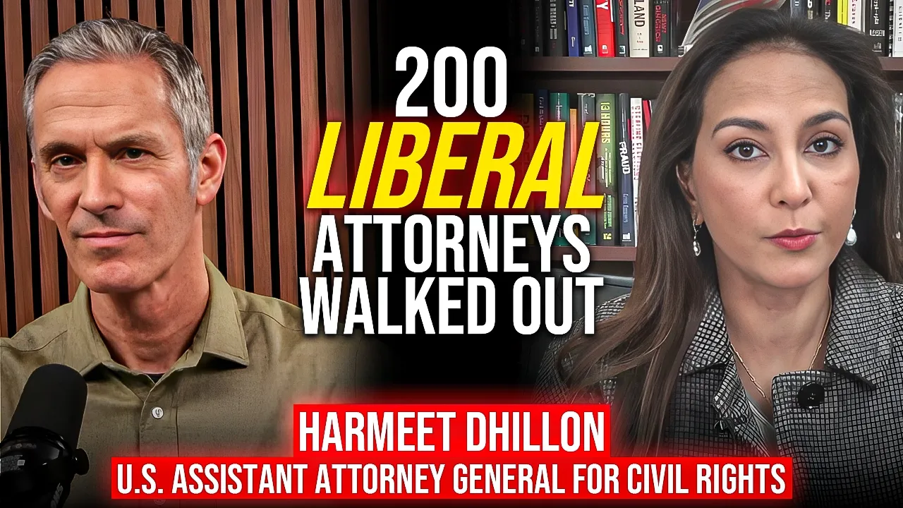 The One Memo That Made 200 DOJ Attorneys Immediately Resign | Harmeet Dhillon