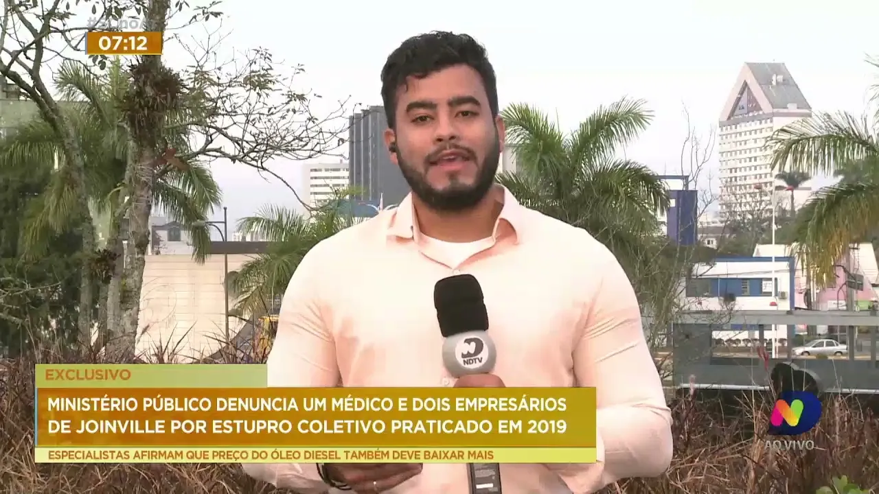 MP denuncia um médico e dois empresários de Joinville por estupro coletivo praticado em 2019