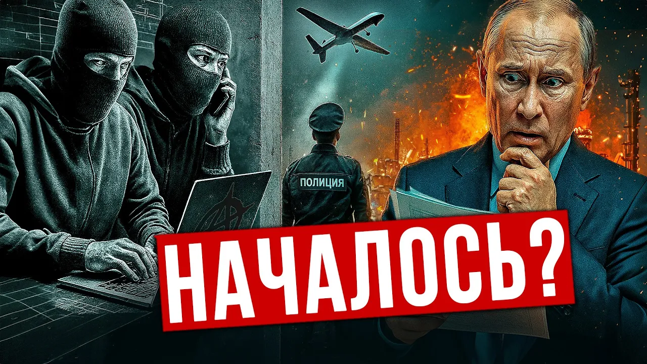 🔥 В РОССИИ ЛЮТАЯ ДВИЖУХА: САБОТАЖ, ПОДПОЛЬЕ, КИБЕРФРОНТ... НАЧАЛОСЬ?