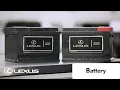 Lexus Service - Battery Lexus