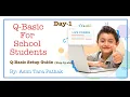 Day-1 QBASIC Setup Guide Step by Step in Nepali Qbasic Environment Algorithm and FlowChart