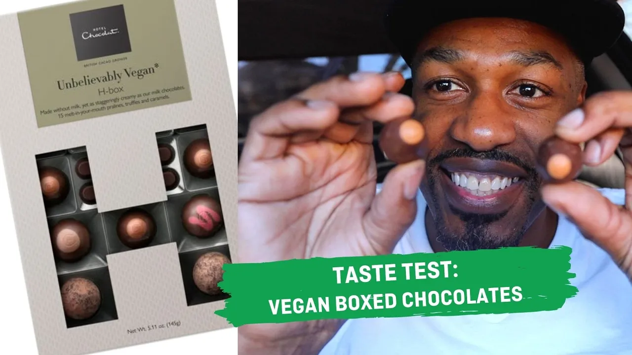 taste test: vegan boxed chocolates   Chris C-Snacks Clarke for hot for food