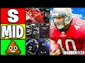 Ranking THE BEST RUNNING BACKS in Madden 24