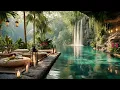Peaceful Forest Hideaway 🌊 Waterfall & Birdsong Ambience for Deep Sleep and Meditation