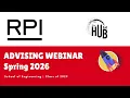 SoE Spring 26 Registration Webinar