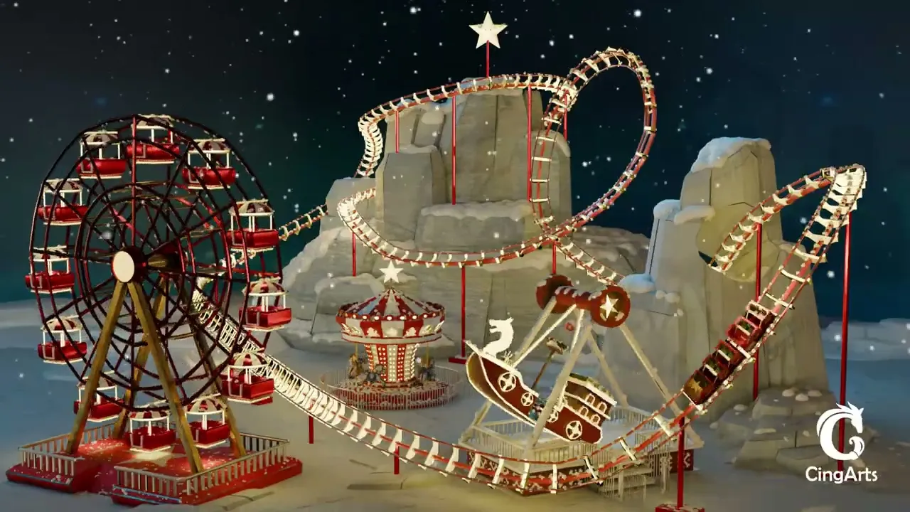 amusement park rides - environment