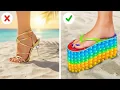 AMAZING VACATION HACKS AND DIY TRAVEL TIPS || Cool Hacks For The Best Vacation by 123 GO SCHOOL